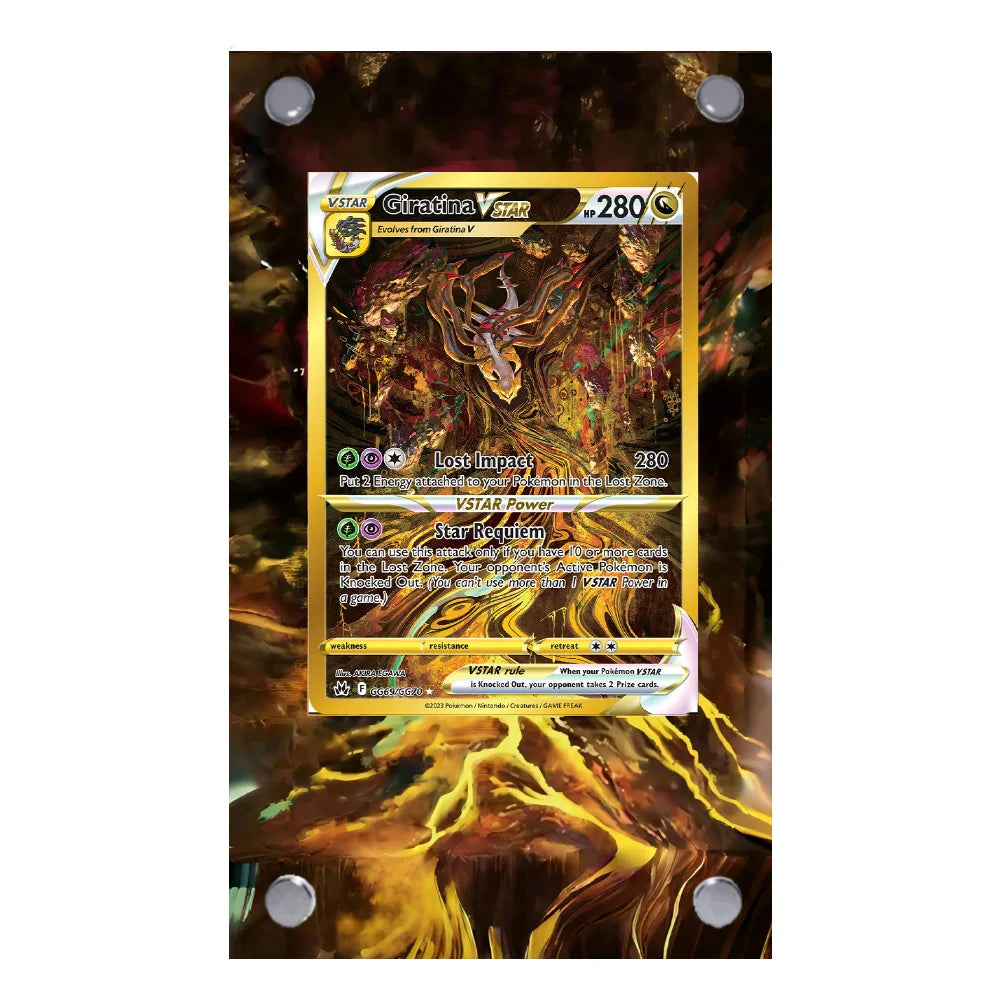 Giratina VSTAR GG69 Extended Art Display