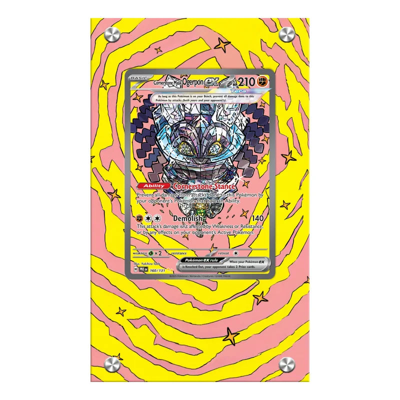 Cornerstone Mask Ogerpon EX 160/131 Extended Art Display