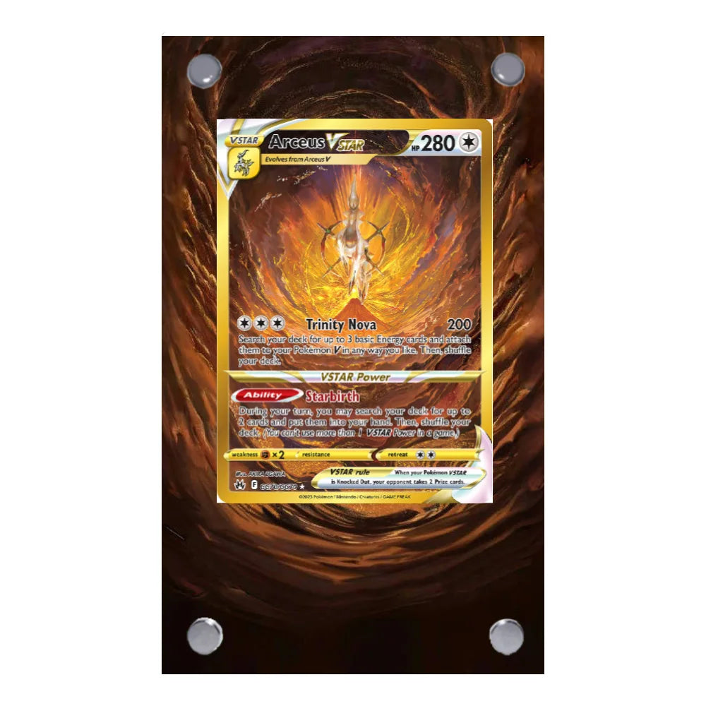 Arceus VSTAR GG70 Extended Art Display