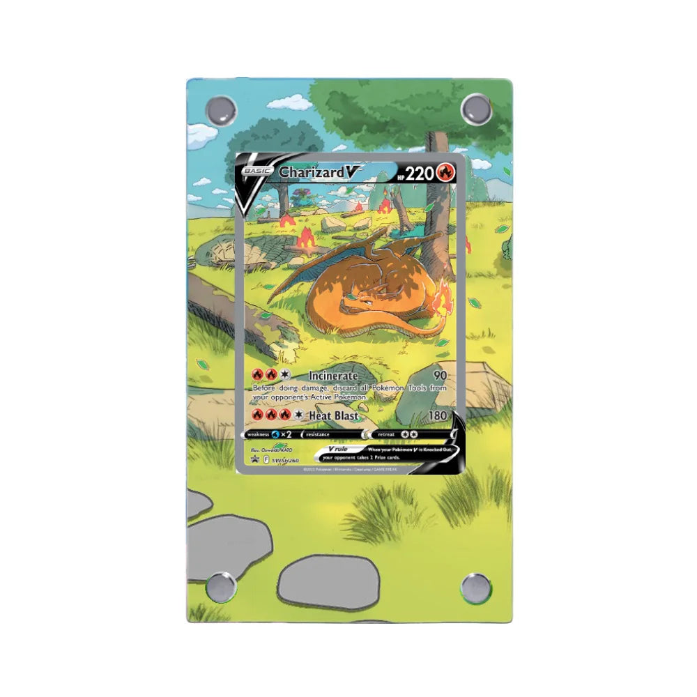 Charizard V SWSH260 Extended Art Display