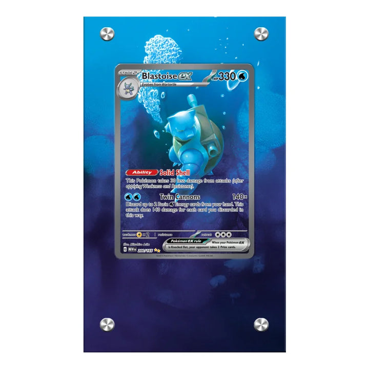 Blastoise EX 200/165 Extended Art Display