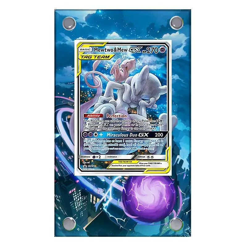 Mewtwo & Mew GX SM191 Extended Art Display