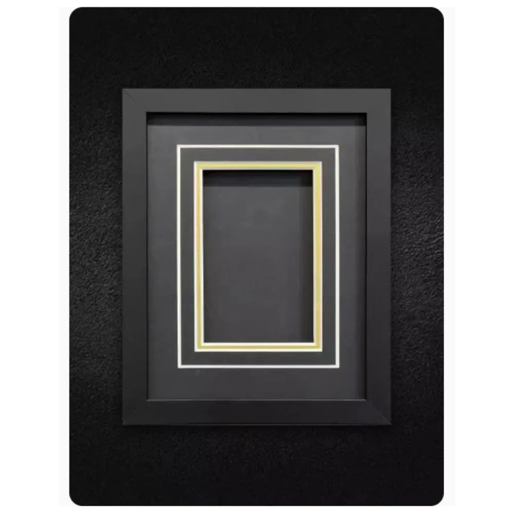 Wooden Frame 1 PSA Graded Card Slot Black